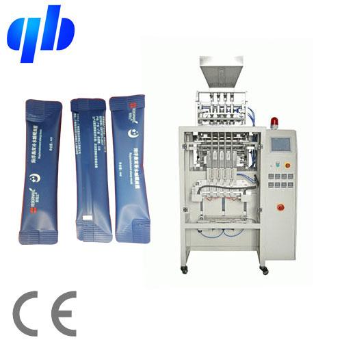 Multi lanes granules back sealing automatic packing machine